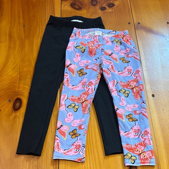 HANNA ANDERSSON 130 Bundle/2 Stretch Cotton Slim Butterflies - Picture 1 of 5